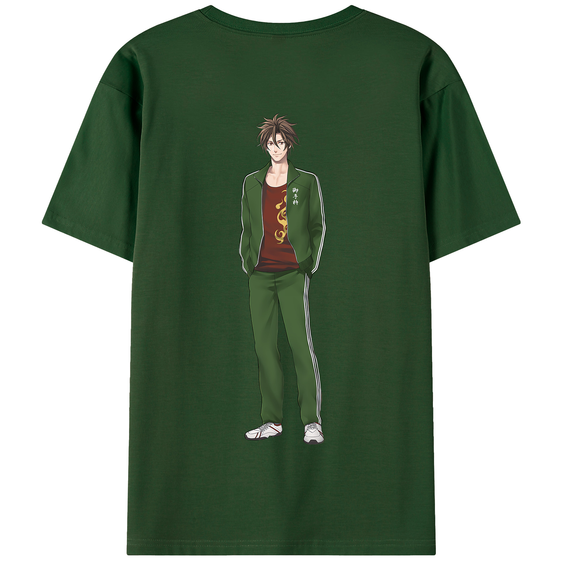 （画像用） 刀剣乱舞 Touken Ranbu 綿100％半袖Tシャツ（背面プリント）